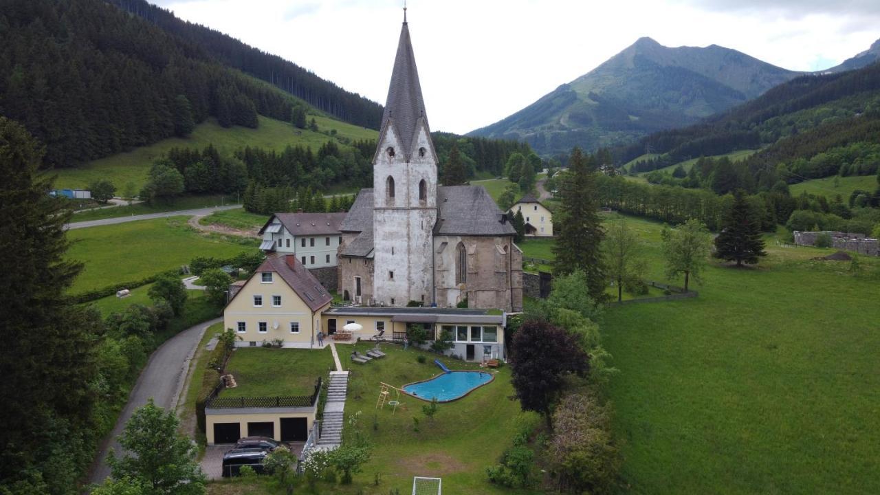 Pool, Pokale, Sauna, Billard, Kirche U. Viel Natur Vordernberg Extérieur photo